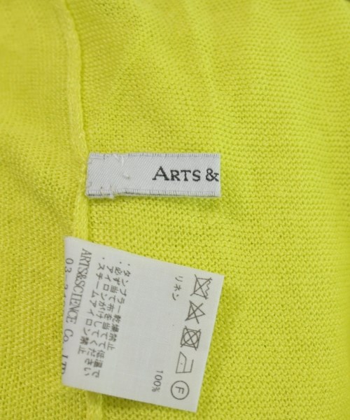 ARTS&SCIENCE（アーツアンドサイエンス）ニット・セーター 黄 サイズ:1(S位) レディース/2200637068307