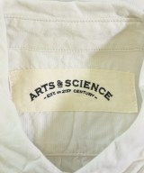ARTS&SCIENCE（アーツアンドサイエンス）カジュアルシャツ 白 サイズ:1(S位) レディース/2200715590119