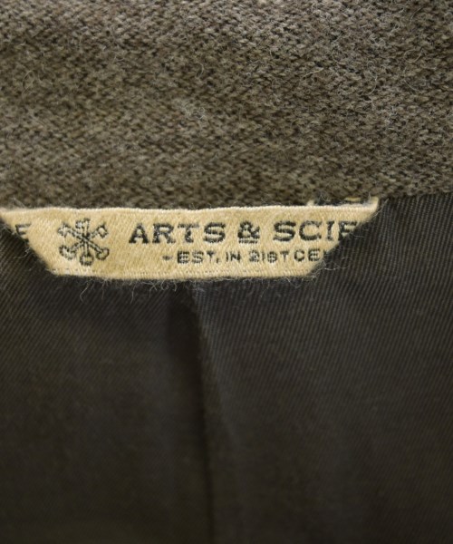 ARTS&SCIENCE（アーツアンドサイエンス）チェスターコート 茶 サイズ:1(S位) レディース/2200716529019