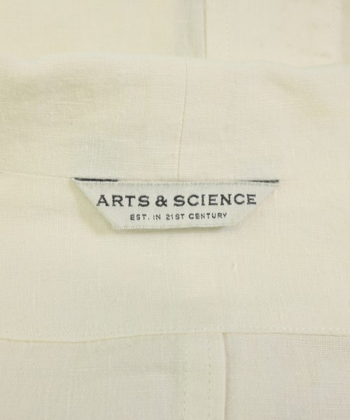 ARTS&SCIENCE（アーツアンドサイエンス）カジュアルジャケット 白 サイズ:3(L位) メンズ/2200716529200