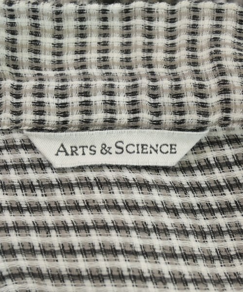 ARTS&SCIENCE（アーツアンドサイエンス）カジュアルシャツ 黒 サイズ:1(S位) レディース/2200717983247