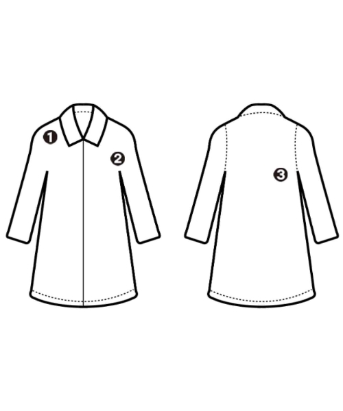 ARTS&SCIENCE（アーツアンドサイエンス）ステンカラーコート 茶 サイズ:1(S位) レディース/2200635351029