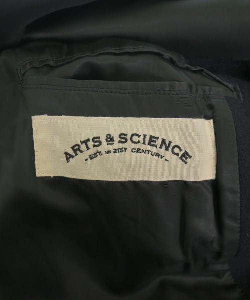 ARTS&SCIENCE（アーツアンドサイエンス）ピーコート 紺 サイズ:1(S位) メンズ/2200646259017