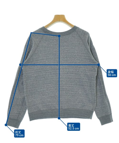 ARTS&SCIENCE（アーツアンドサイエンス）スウェット 青 サイズ:1(S位) レディース/2200648440109