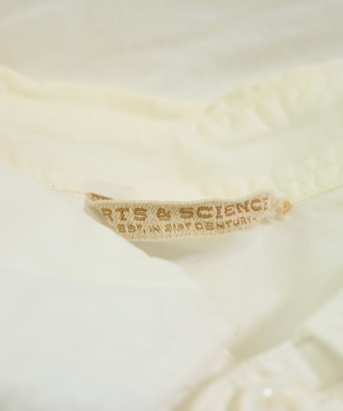 ARTS&SCIENCE（アーツアンドサイエンス）カジュアルシャツ 白 サイズ:2(M位) メンズ/2200651829144