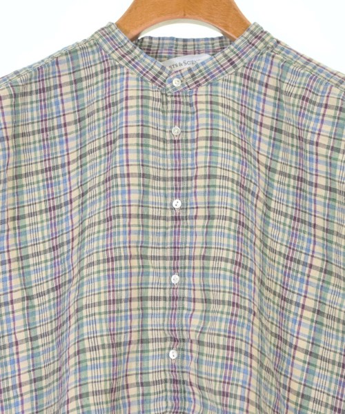 ARTS&SCIENCE（アーツアンドサイエンス）カジュアルシャツ ベージュ サイズ:1(S位) メンズ/2200651829151