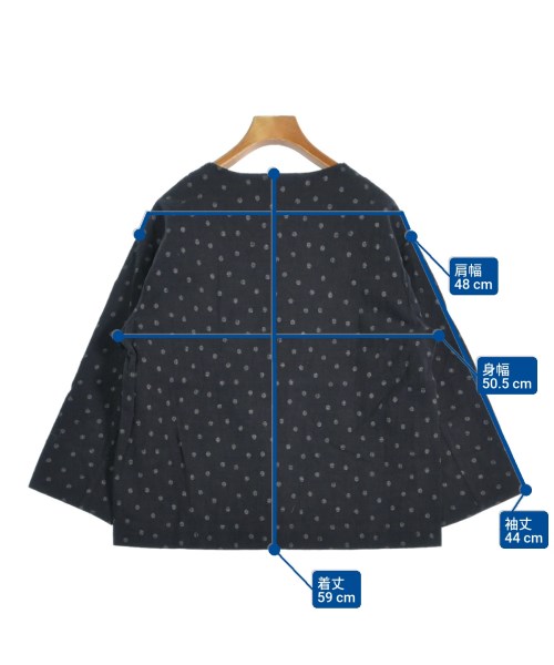 ARTS&SCIENCE（アーツアンドサイエンス）ブラウス 紺 サイズ:1(S位) レディース/2200643725133