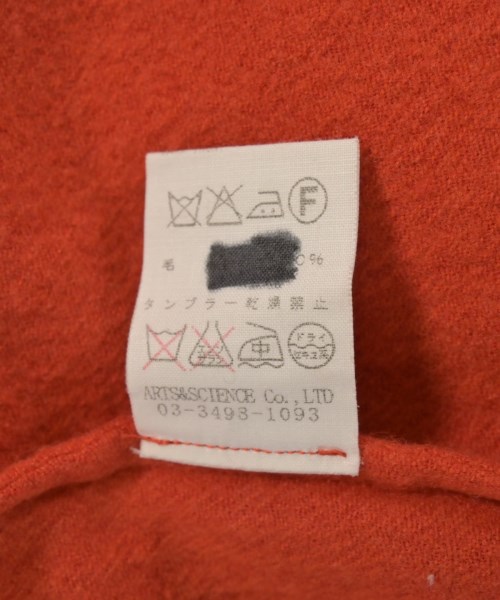 ARTS&SCIENCE（アーツアンドサイエンス）その他 赤 サイズ:1(S位) レディース/2200666626042