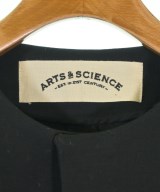 ARTS&SCIENCE（アーツアンドサイエンス）ノーカラージャケット 黒 サイズ:1(S位) レディース/2200665308017