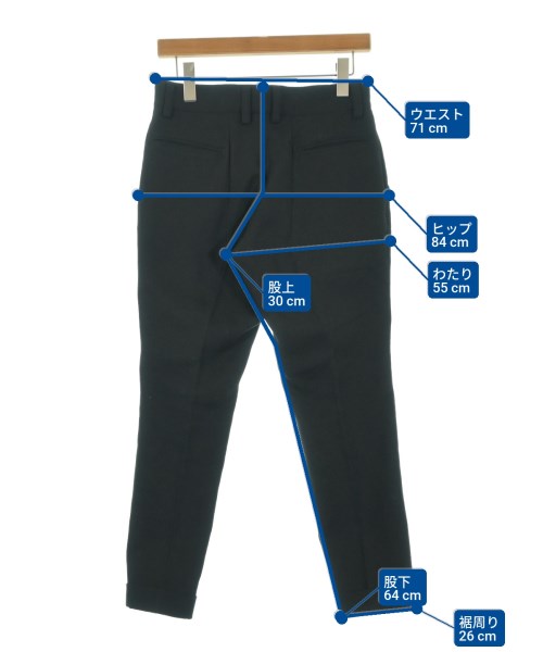 ARTS&SCIENCE（アーツアンドサイエンス）スラックス 黒 サイズ:0(XS位) レディース/2200665308024