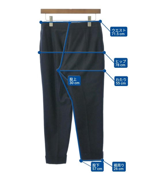 ARTS&SCIENCE（アーツアンドサイエンス）スラックス 紺 サイズ:0(XS位) レディース/2200665308048