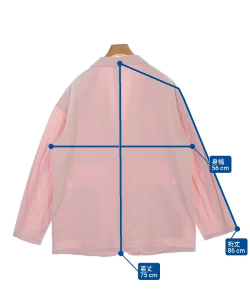 ARTS&SCIENCE（アーツアンドサイエンス）カジュアルジャケット ピンク サイズ:3(L位) メンズ/2200667715073