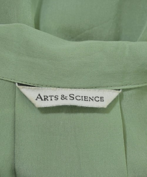 ARTS&SCIENCE（アーツアンドサイエンス）シャツワンピース 緑 サイズ:1(S位) レディース/2200667753044