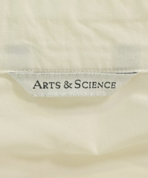 ARTS&SCIENCE（アーツアンドサイエンス）シャツワンピース 白 サイズ:1(S位) レディース/2200666115041