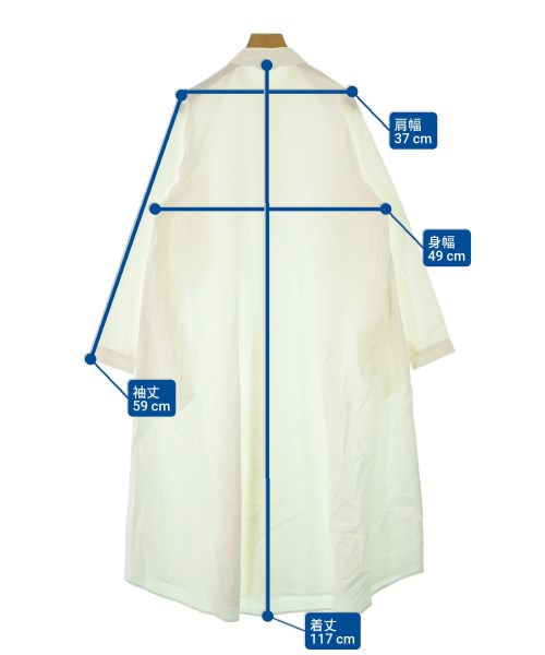 ARTS&SCIENCE（アーツアンドサイエンス）シャツワンピース 白 サイズ:1(S位) レディース/2200666115041