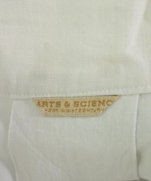 ARTS&SCIENCE（アーツアンドサイエンス）ワンピース 白 サイズ:1(S位) レディース/2200721851020