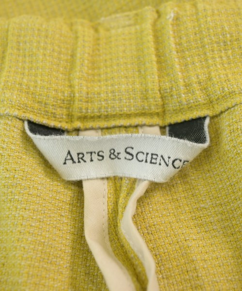 ARTS&SCIENCE（アーツアンドサイエンス）その他 黄 サイズ:2(M位) レディース/2200713526127