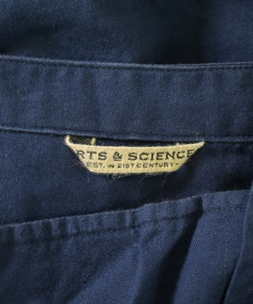 ARTS&SCIENCE（アーツアンドサイエンス）カジュアルシャツ 紺 サイズ:2(M位) メンズ/2200726313066