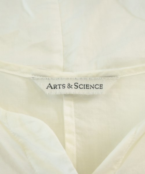 ARTS&SCIENCE（アーツアンドサイエンス）カジュアルシャツ 白 サイズ:1(S位) レディース/2200728859029