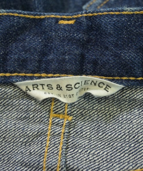 ARTS&SCIENCE（アーツアンドサイエンス）デニムパンツ 紺 サイズ:27(M位) レディース/2200728859036