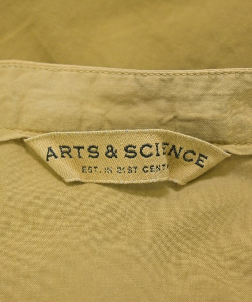 ARTS&SCIENCE（アーツアンドサイエンス）カジュアルシャツ ベージュ サイズ:3(L位) メンズ/2200683955064