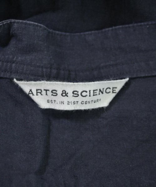 ARTS&SCIENCE（アーツアンドサイエンス）カジュアルシャツ 紺 サイズ:3(XL位) メンズ/2200689100079