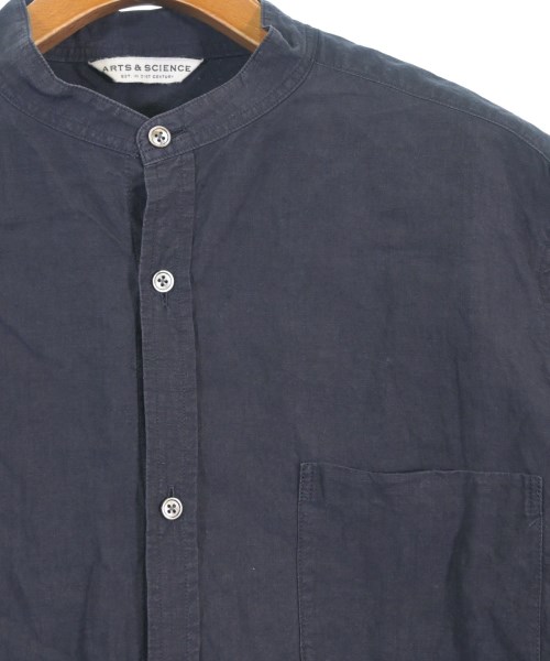 ARTS&SCIENCE（アーツアンドサイエンス）カジュアルシャツ 紺 サイズ:3(XL位) メンズ/2200689100079