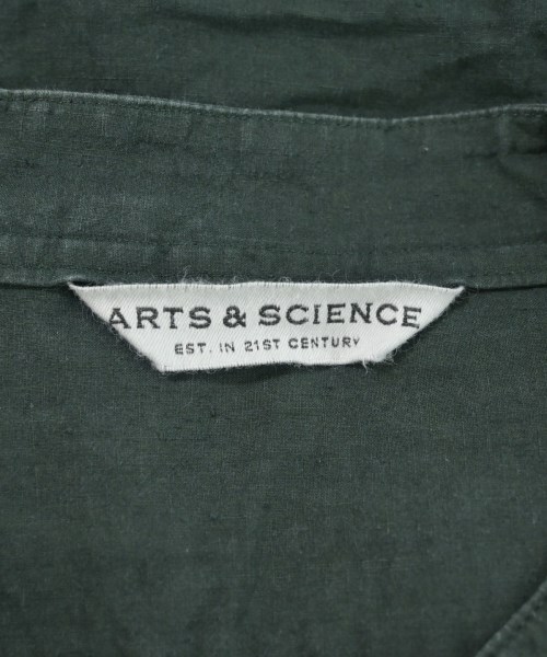 ARTS&SCIENCE（アーツアンドサイエンス）カジュアルシャツ 緑 サイズ:3(M位) メンズ/2200689100086