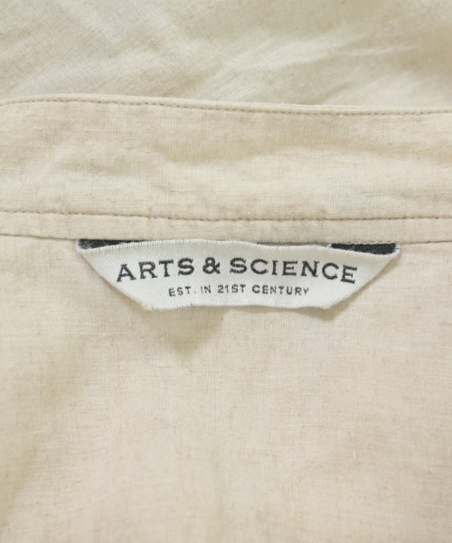 ARTS&SCIENCE（アーツアンドサイエンス）カジュアルシャツ ベージュ サイズ:3(M位) メンズ/2200689100093