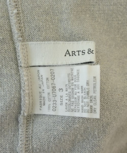 ARTS&SCIENCE（アーツアンドサイエンス）Tシャツ・カットソー グレー サイズ:3(L位) メンズ/2200689100154