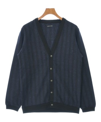 フランク リーダー ウール カーディガン 新品 M FRANK LEDER（フランクリーダー）カーディガン 紺 サイズ:M メンズ