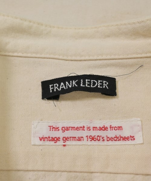 FRANK LEDER（フランクリーダー）カジュアルシャツ 白 サイズ:2(M位) メンズ/2200631323013