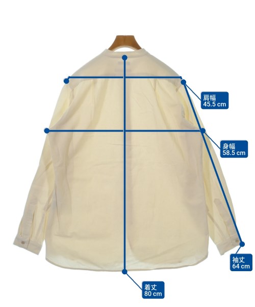 FRANK LEDER（フランクリーダー）カジュアルシャツ 白 サイズ:2(M位) メンズ/2200631323013