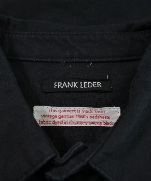 FRANK LEDER（フランクリーダー）カジュアルシャツ 黒 サイズ:L メンズ/2200631323051