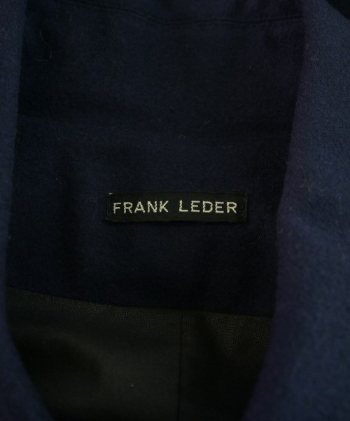 FRANK LEDER（フランクリーダー）ステンカラーコート 紺 サイズ:S メンズ/2200644649032