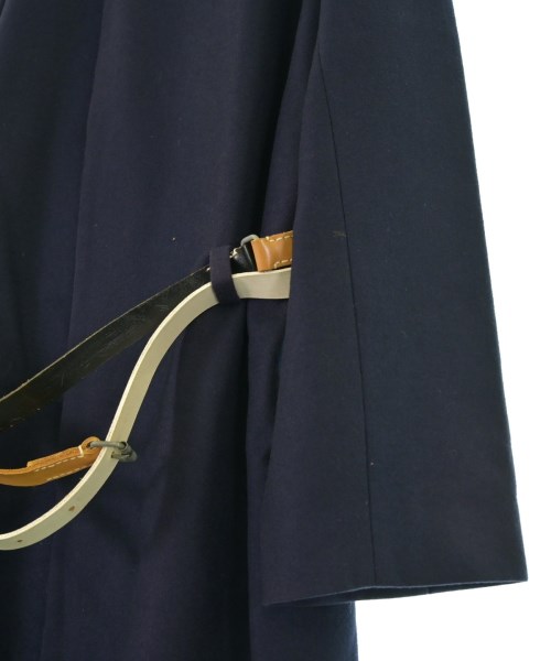 FRANK LEDER（フランクリーダー）ステンカラーコート 紺 サイズ:S メンズ/2200644649032