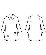 FRANK LEDER（フランクリーダー）ステンカラーコート 紺 サイズ:S メンズ/2200644649032