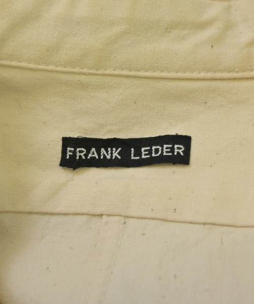 FRANK LEDER（フランクリーダー）カジュアルシャツ 白 サイズ:S メンズ/2200613453141