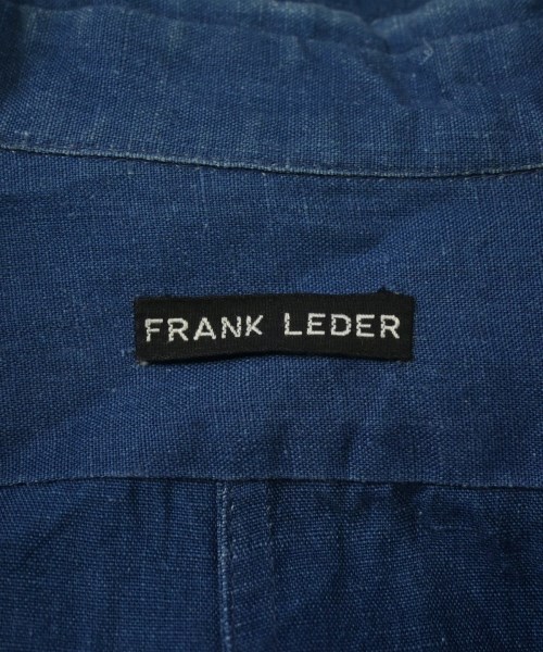 FRANK LEDER（フランクリーダー）カジュアルシャツ 青 サイズ:S メンズ/2200613453158
