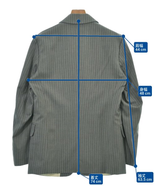 FRANK LEDER（フランクリーダー）カジュアルジャケット グレー サイズ:S メンズ/2200626160029