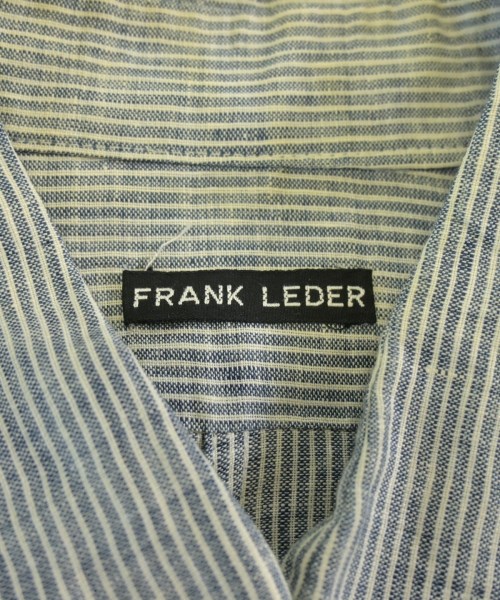 FRANK LEDER（フランクリーダー）カジュアルシャツ 紺 サイズ:XS メンズ/2200626160050