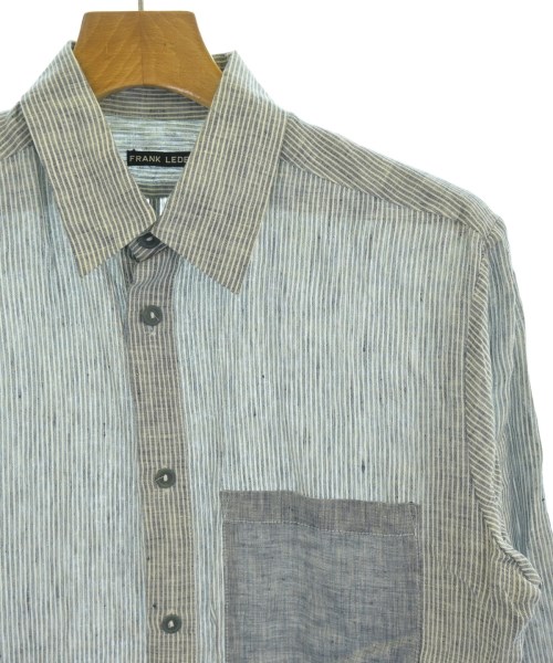 FRANK LEDER（フランクリーダー）カジュアルシャツ 紺 サイズ:XS メンズ/2200626160050