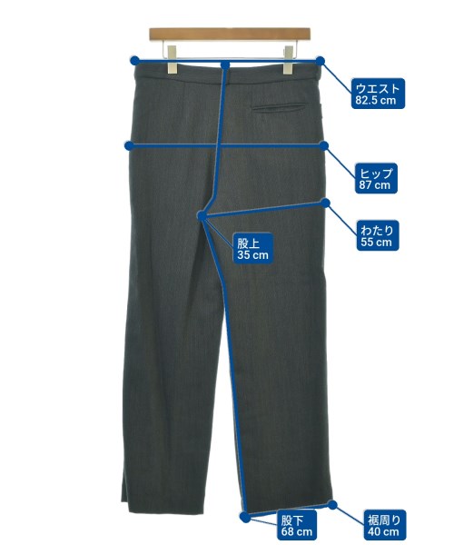 FRANK LEDER（フランクリーダー）スラックス グレー サイズ:M メンズ/2200626160104