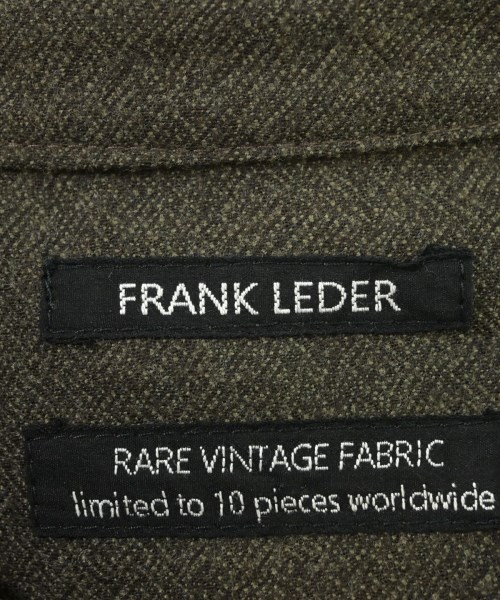 FRANK LEDER（フランクリーダー）カジュアルシャツ カーキ サイズ:-(L位) メンズ/2200620437042