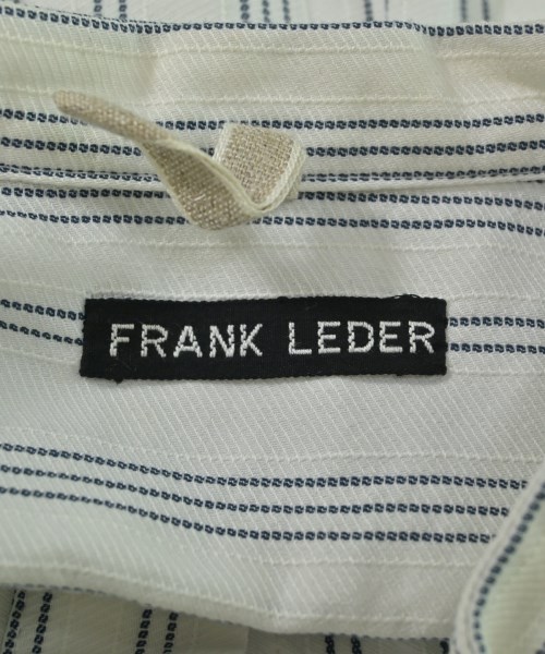 FRANK LEDER（フランクリーダー）カジュアルシャツ 白 サイズ:S メンズ/2200672172236