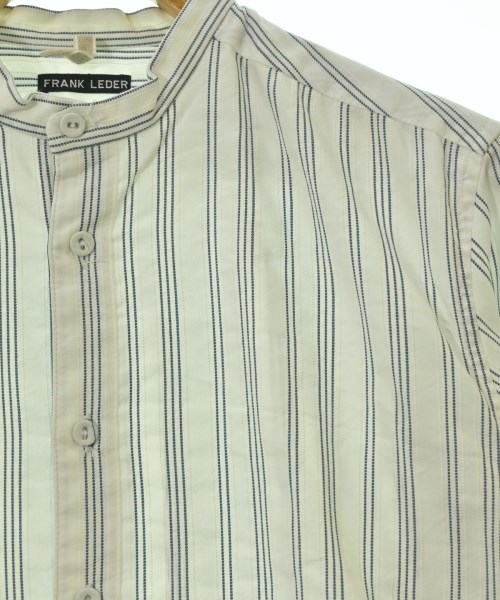 FRANK LEDER（フランクリーダー）カジュアルシャツ 白 サイズ:S メンズ/2200672172236