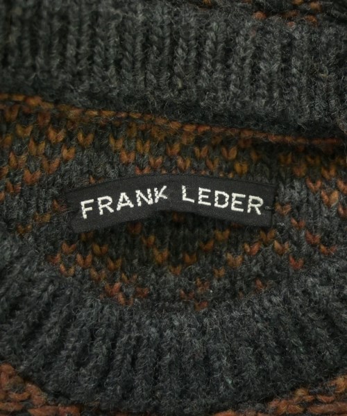 FRANK LEDER（フランクリーダー）ニット・セーター 茶 サイズ:S メンズ/2200672172311