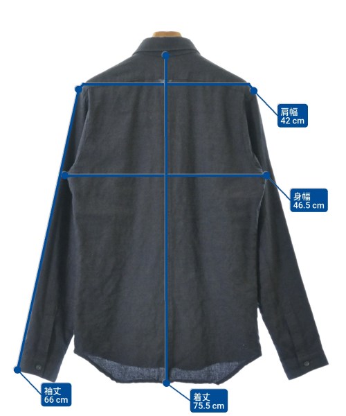 FRANK LEDER（フランクリーダー）カジュアルシャツ 紺 サイズ:S メンズ/2200676326055