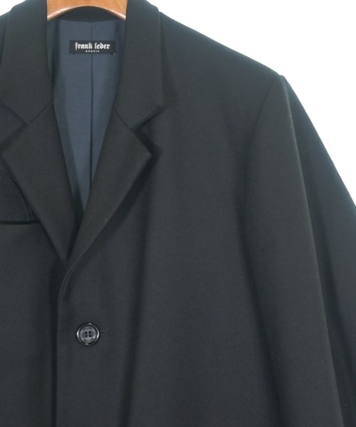 FRANK LEDER（フランクリーダー）チェスターコート 黒 サイズ:S メンズ/2200677046143
