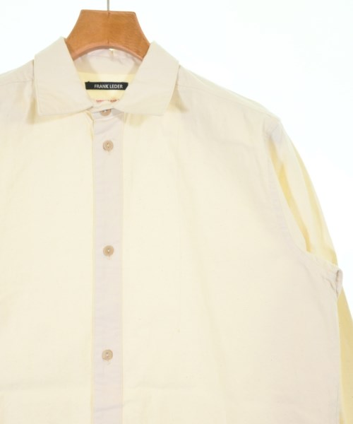 FRANK LEDER（フランクリーダー）カジュアルシャツ 白 サイズ:S メンズ/2200654685112